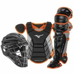 Mizuno Samurai Catcher's Complete Set - NOCSAE Certified - Youth 14" (Ages 9-12)