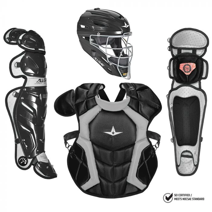 All-Star S7 Pro Catcher's Complete Set - NOCSAE Certified - Adult (Ages 16+) - Image 8