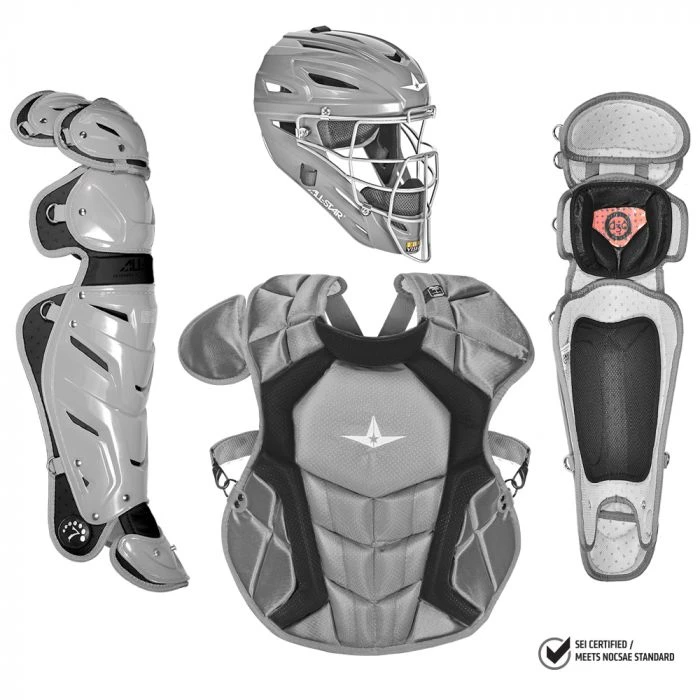 All-Star S7 Pro Catcher's Complete Set - NOCSAE Certified - Adult (Ages 16+) - Image 2