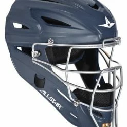 All-Star MVP2510 Solid Matte Catcher's Helmet - Youth