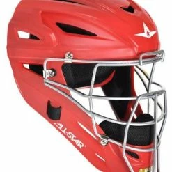 All-Star MVP2500 Solid Matte Catcher's Helmet