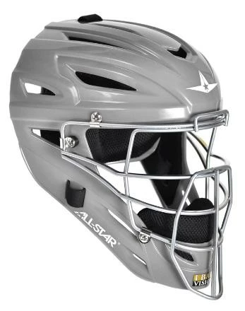 All-Star MVP2500 Solid Molded Catcher's Helmet - Image 10