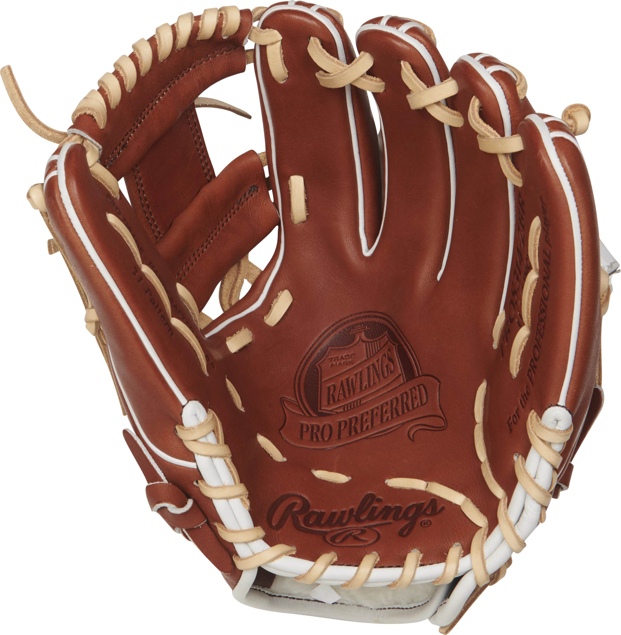 Rawlings Pro Preferred PROS314-2BR 11.50" Infield Glove - Image 2
