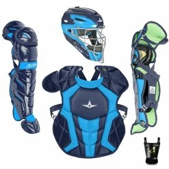 All-Star S7 AXIS Pro Catcher's Complete Set - Two-Tone - NOCSAE Certified - Youth (Ages 9-12)