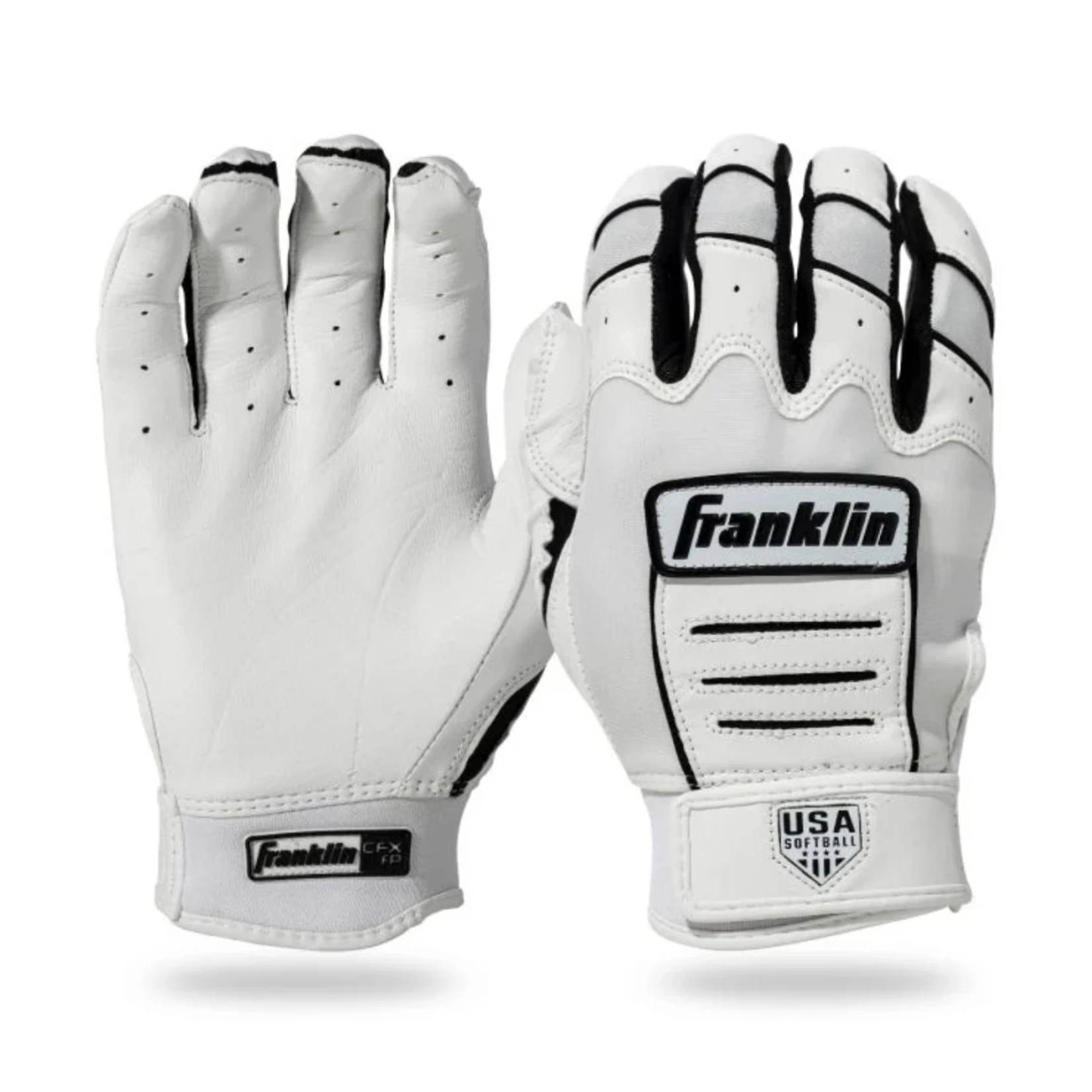 Franklin 2022 CFX FP Chrome W Batting Gloves - Image 2